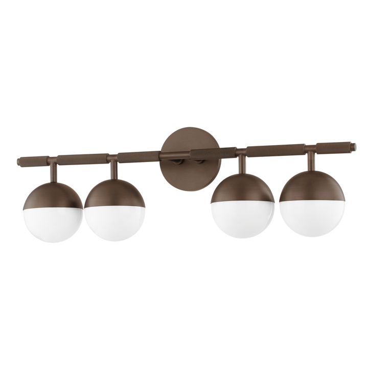 Troy Lighting Enson Bath And Vanity Vanity Lights Troy Lighting Bronze 25.5x25.5x8.25 