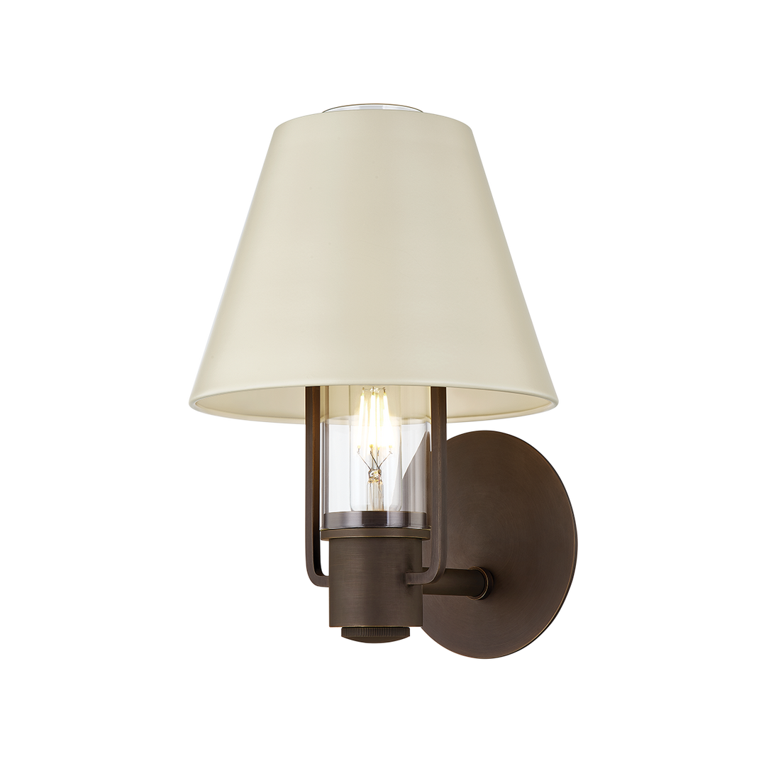 Troy Lighting KINDLE Wall Sconce Wall Sconces Troy Lighting BRZ 8.75x8.75x12.75 