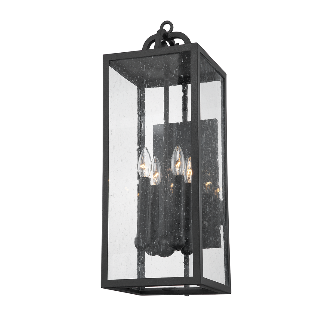 Troy Lighting Caiden Wall Sconce Wall Sconces Troy Lighting FORGED IRON 9x9x27.75 