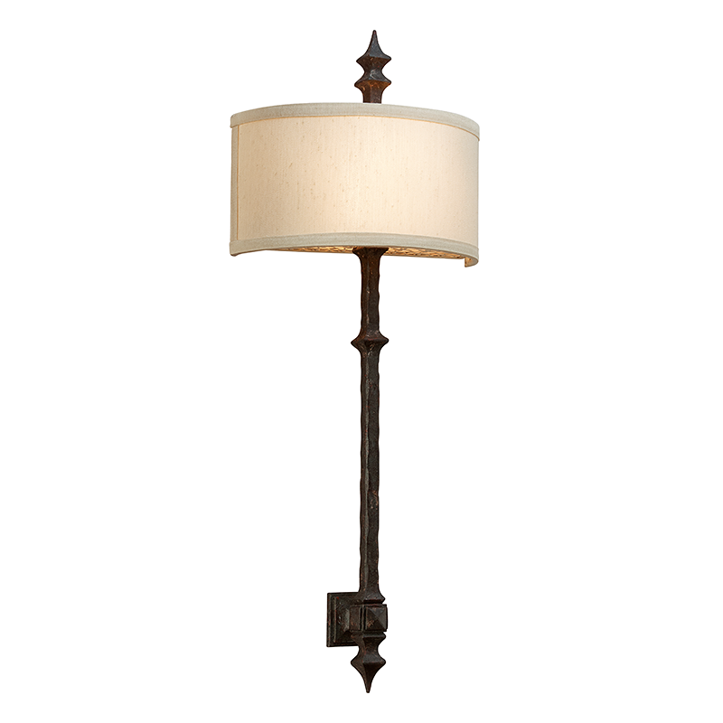 Troy Lighting Umbria Wall Sconce Wall Sconce Troy Lighting UMBRIA BRONZE 12x12x28.5 