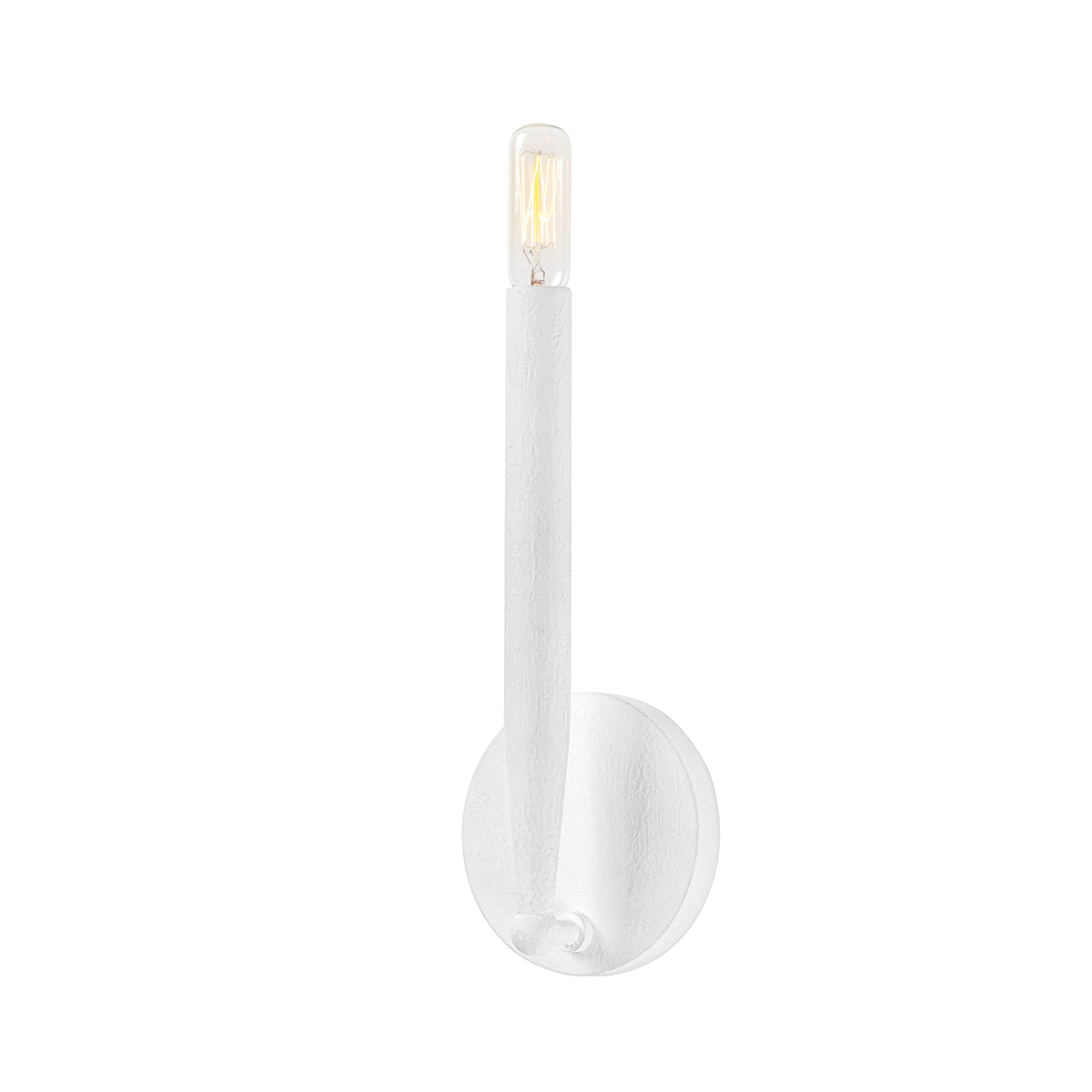 Troy Lighting LEVI Wall Sconce Wall Sconce Troy Lighting GESSO WHITE 4.5x4.5x13.5 