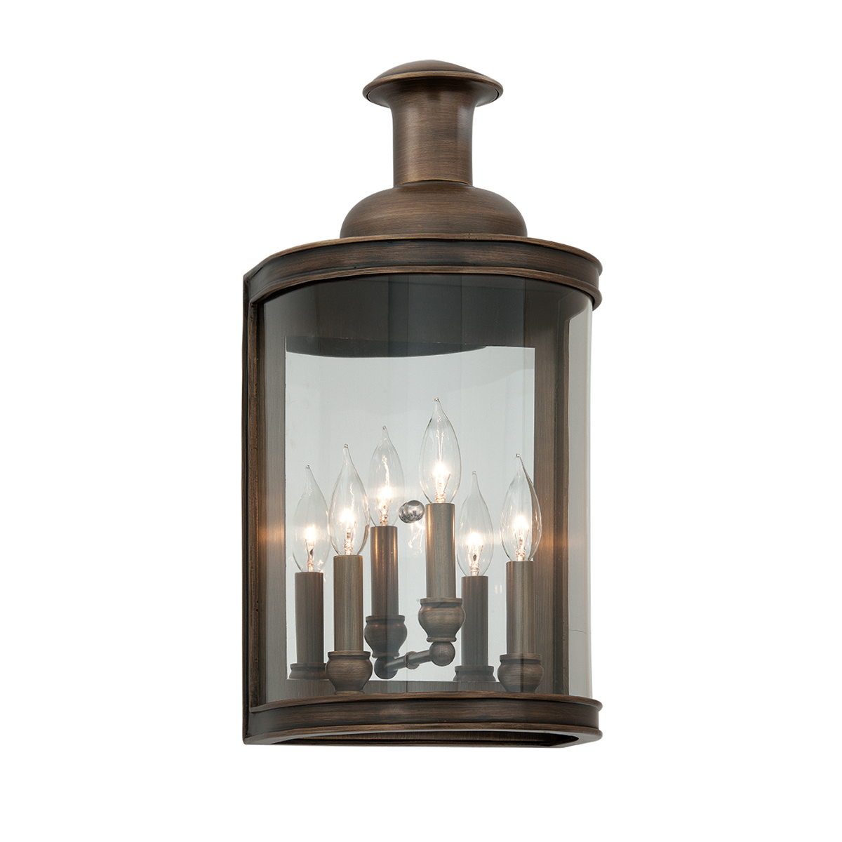 Troy Lighting Pullman Wall Sconce Wall Sconce Troy Lighting ENGLISH BRONZE 10x10x20.25 