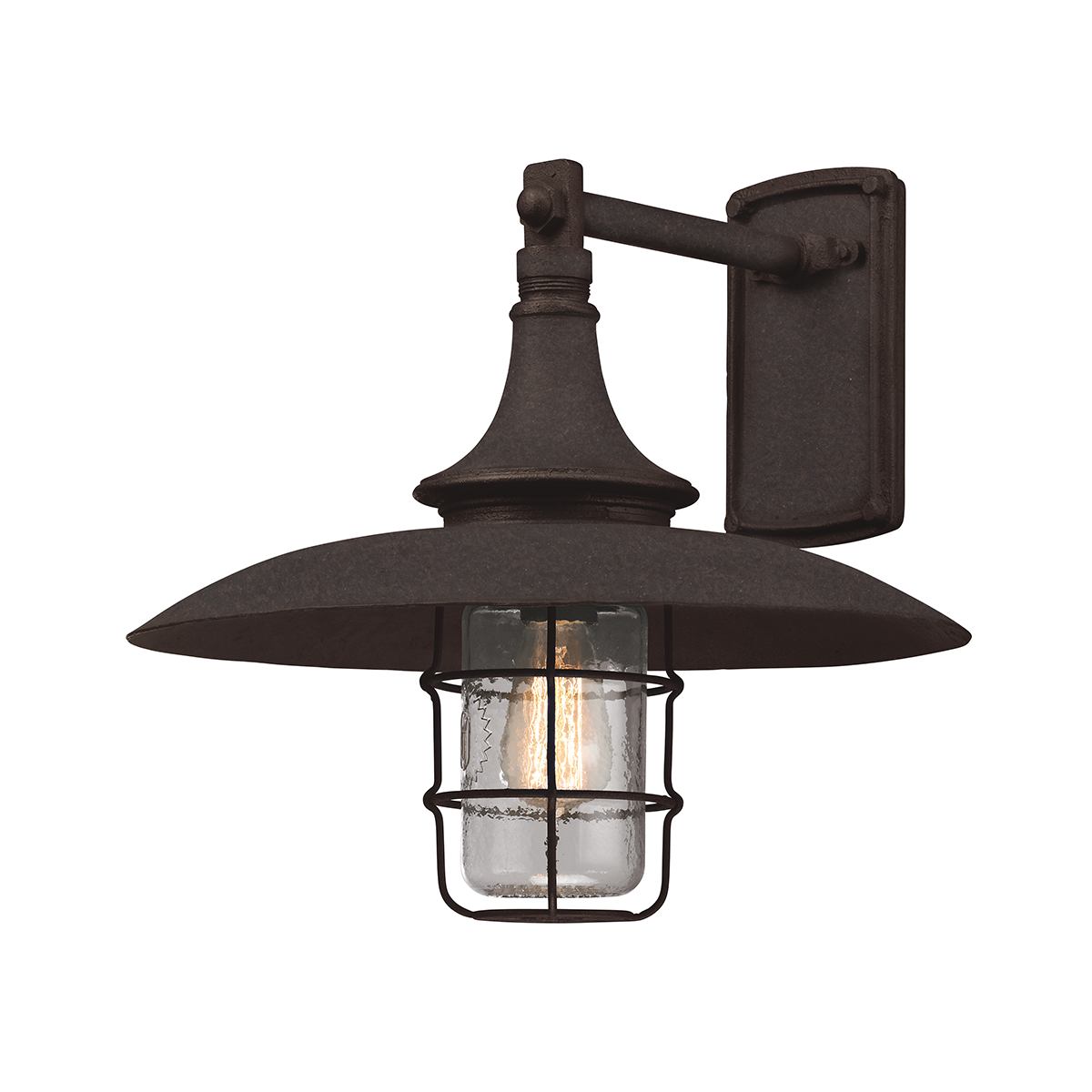 Troy Lighting Allegheny Wall Sconce Wall Sconce Troy Lighting HERITAGE BRONZE 16.25x16.25x15.5 