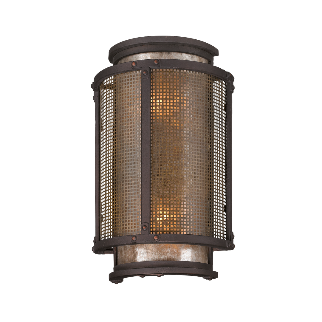 Troy Lighting Copper Mountain Wall Sconce Wall Sconces Troy Lighting Bronze 8.75x8.75x14.25 