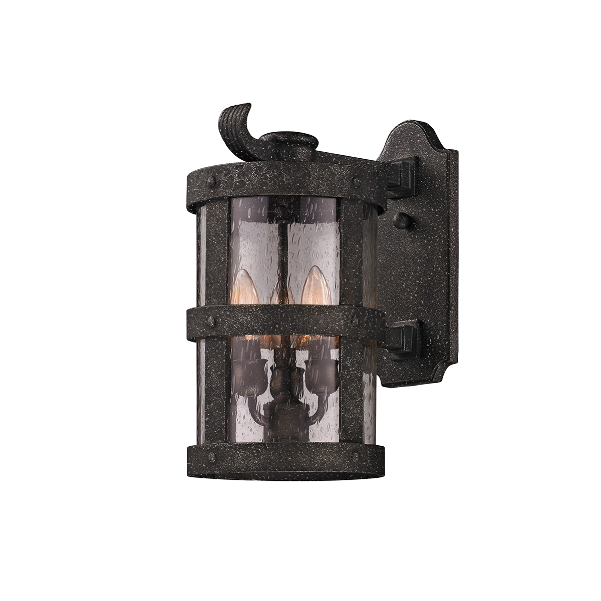 Troy Lighting Barbosa Wall Sconce Wall Sconce Troy Lighting AGED PEWTER 8x8x15 