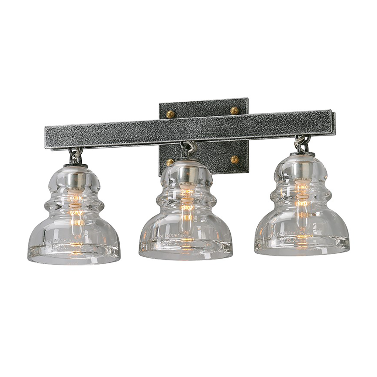 Troy Lighting Menlo Park Bath and Vanity Bath and Vanity Troy Lighting OLD SILVER 20.5x20.5x10 