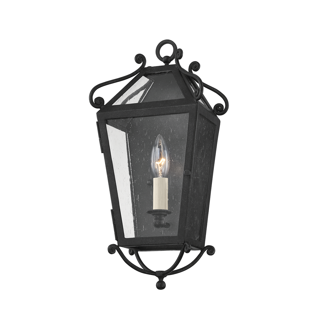 Troy Lighting Santa Barbara County Wall Sconce Wall Sconces Troy Lighting FRENCH IRON 8.5x8.5x16.5 