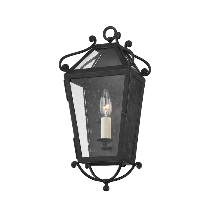 Troy Lighting Santa Barbara County Wall Sconce Wall Sconces Troy Lighting FRENCH IRON 8.5x8.5x16.5 