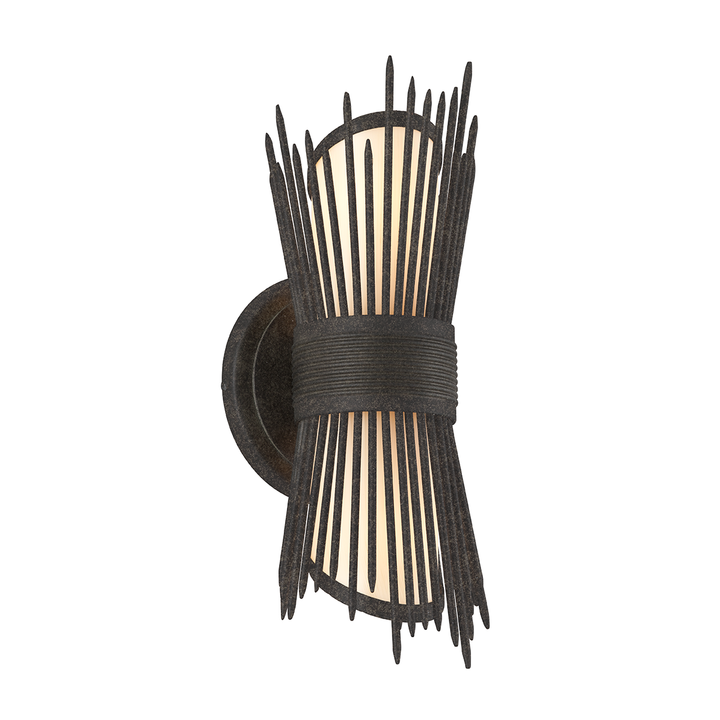 Troy Lighting Blink Wall Sconce Wall Sconces Troy Lighting FRENCH IRON 5.5x5.5x14 