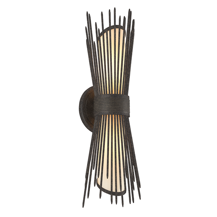 Troy Lighting Blink Wall Sconce Wall Sconces Troy Lighting FRENCH IRON 6.25x6.25x20.75 