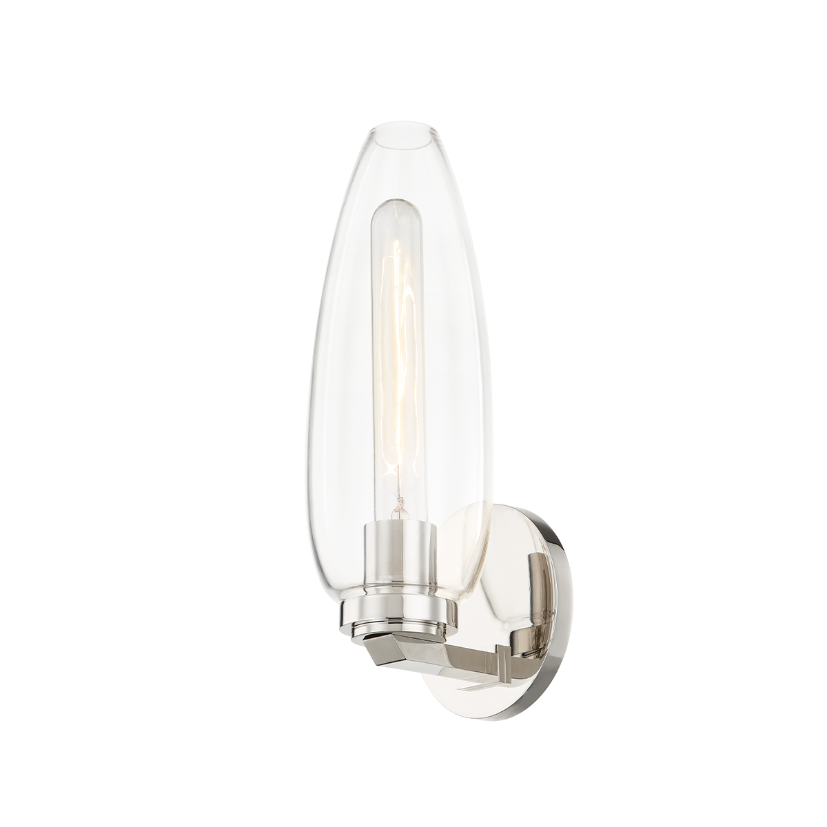 Troy Lighting FRESNO Wall Sconce Wall Sconce Troy Lighting POLISHED NICKEL 5x5x12.75 