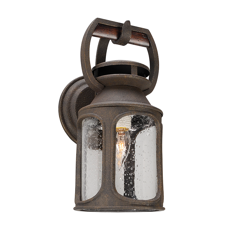 Troy Lighting Old Trail Wall Sconce Wall Sconce Troy Lighting HERITAGE BRONZE 6x6x14 