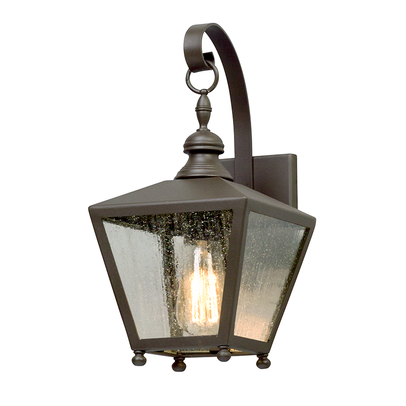 Troy Lighting Mumford Wall Sconce Wall Sconce Troy Lighting Bronze 7x7x14.25 