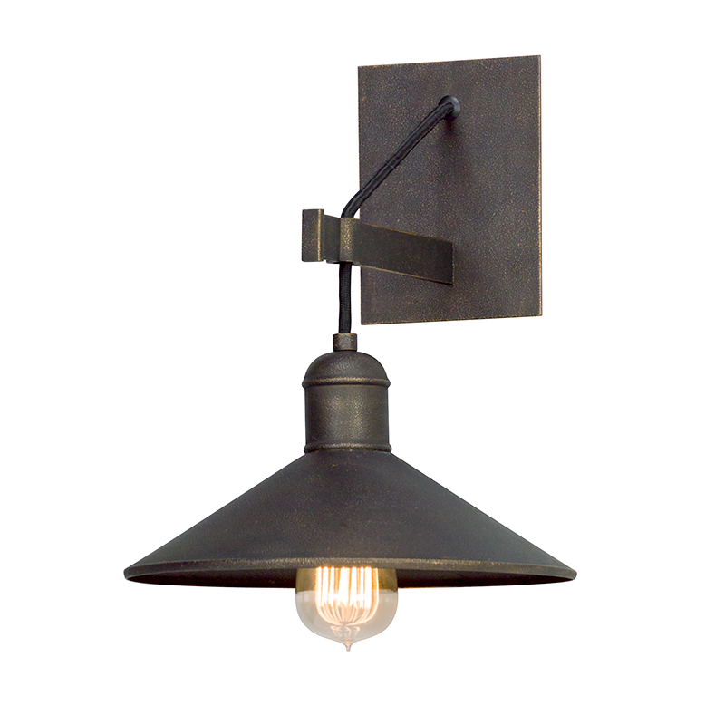 Troy Lighting Mccoy Wall Sconce Wall Sconce Troy Lighting VINTAGE BRONZE 10x10x13.5 