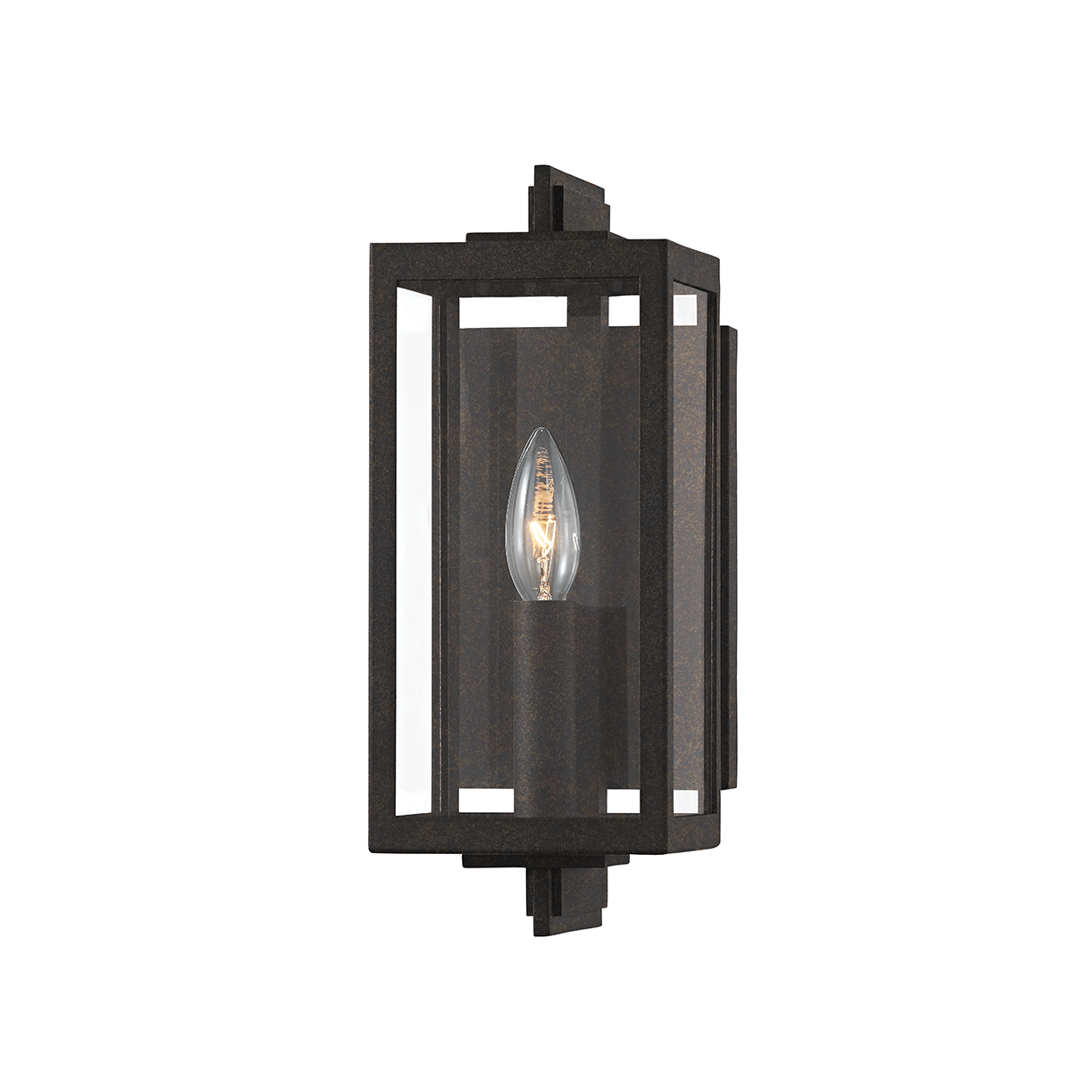 Troy Lighting Nico Wall Sconce Wall Sconce Troy Lighting FRENCH IRON 5x5x12.5 