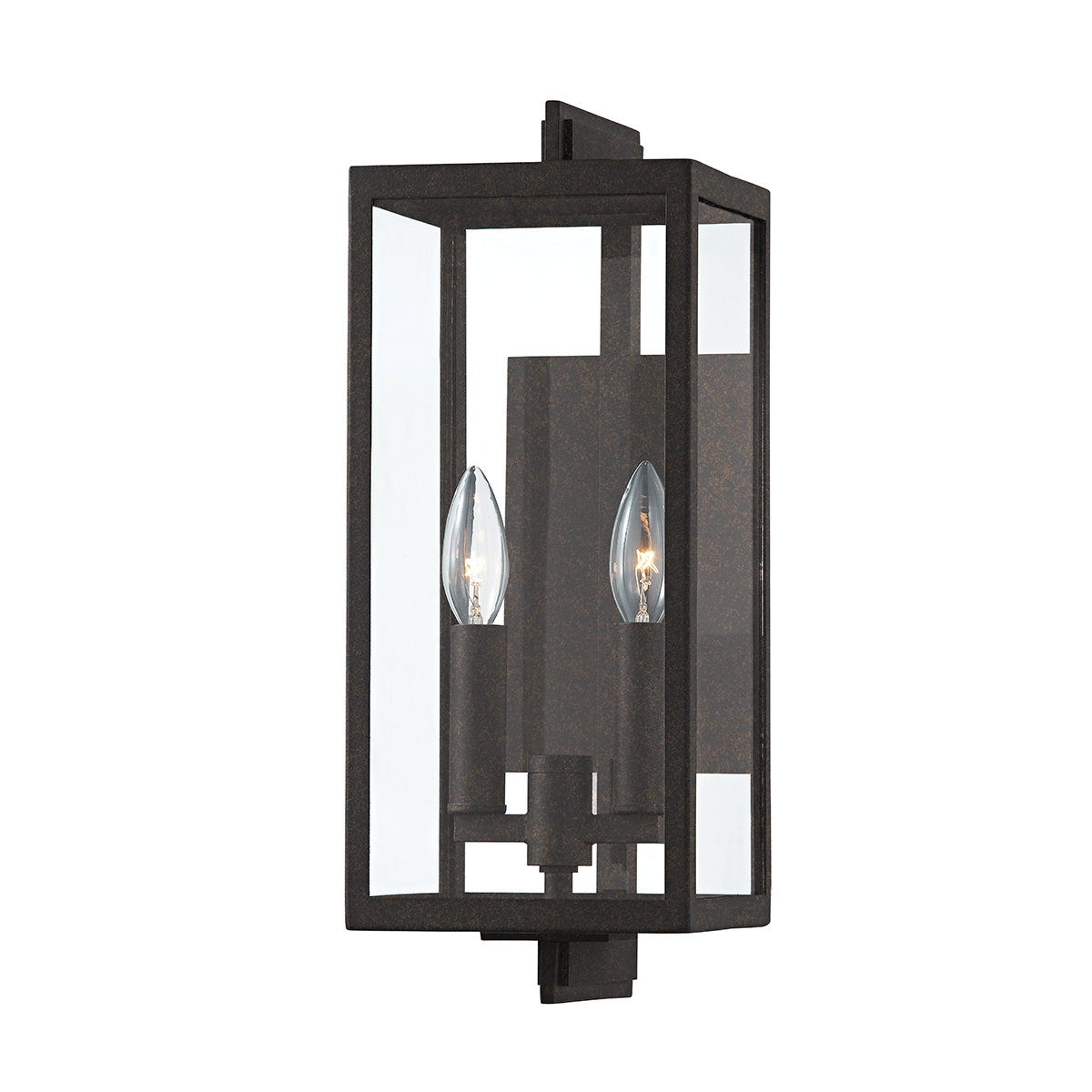 Troy Lighting Nico Wall Sconce Wall Sconce Troy Lighting FRENCH IRON 6.25x6.25x16 