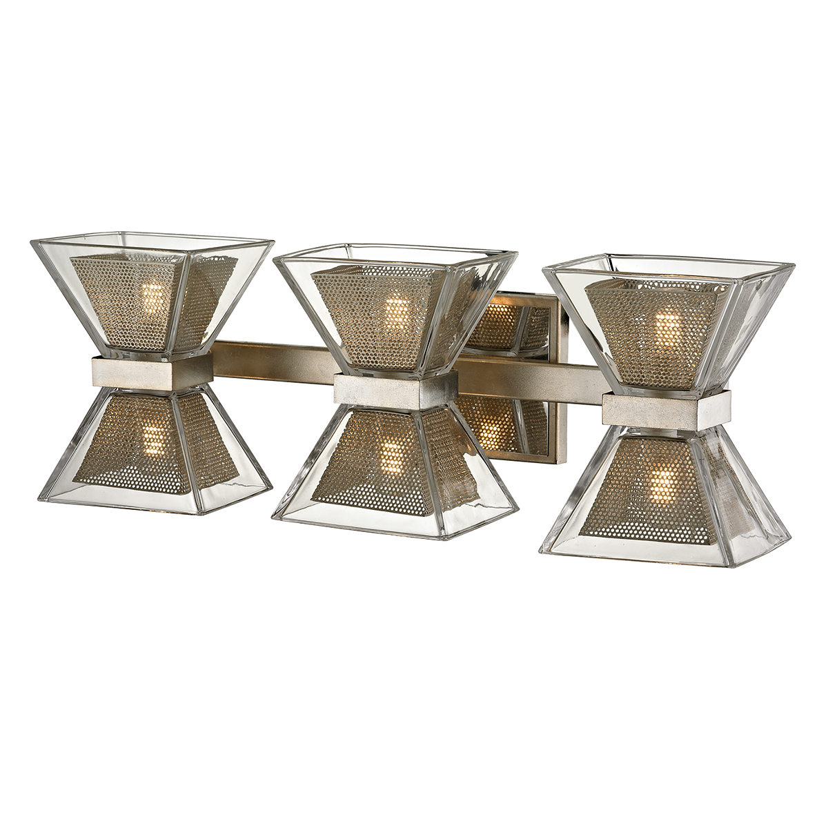 Troy Lighting Expression Bath and Vanity Bath and Vanity Troy Lighting SILVER LEAF 20x20x7 