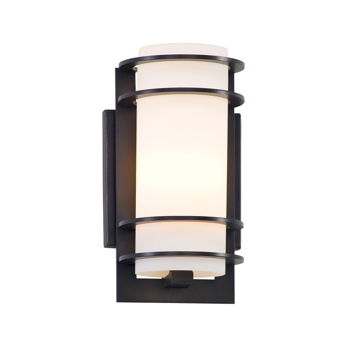 Troy Lighting Vibe Wall Sconce Wall Sconce Troy Lighting ARCHITECTURAL BRONZE 5.5x5.5x11.5 