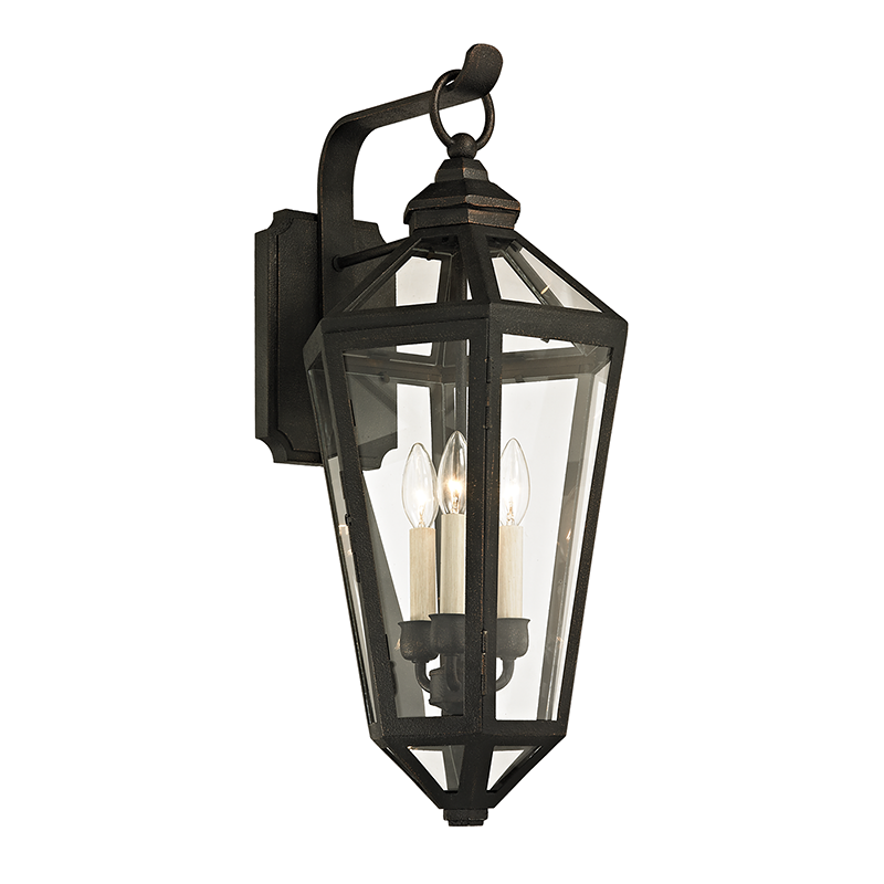 Troy Lighting Calabasas Wall Sconce Wall Sconce Troy Lighting VINTAGE BRONZE 11.5x11.5x25.5 