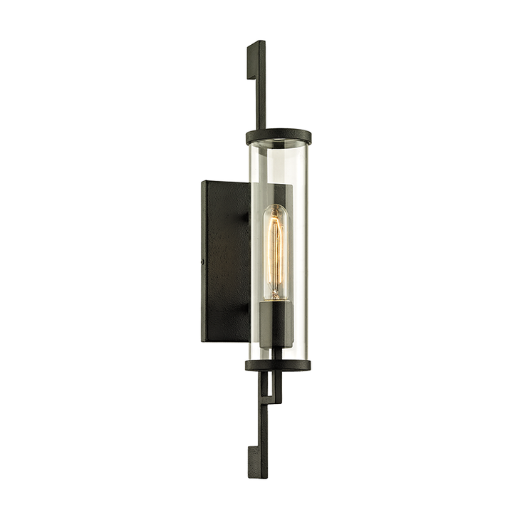 Troy Lighting Park Slope Wall Sconce Wall Sconces Troy Lighting FORGED IRON 4.5x4.5x21 