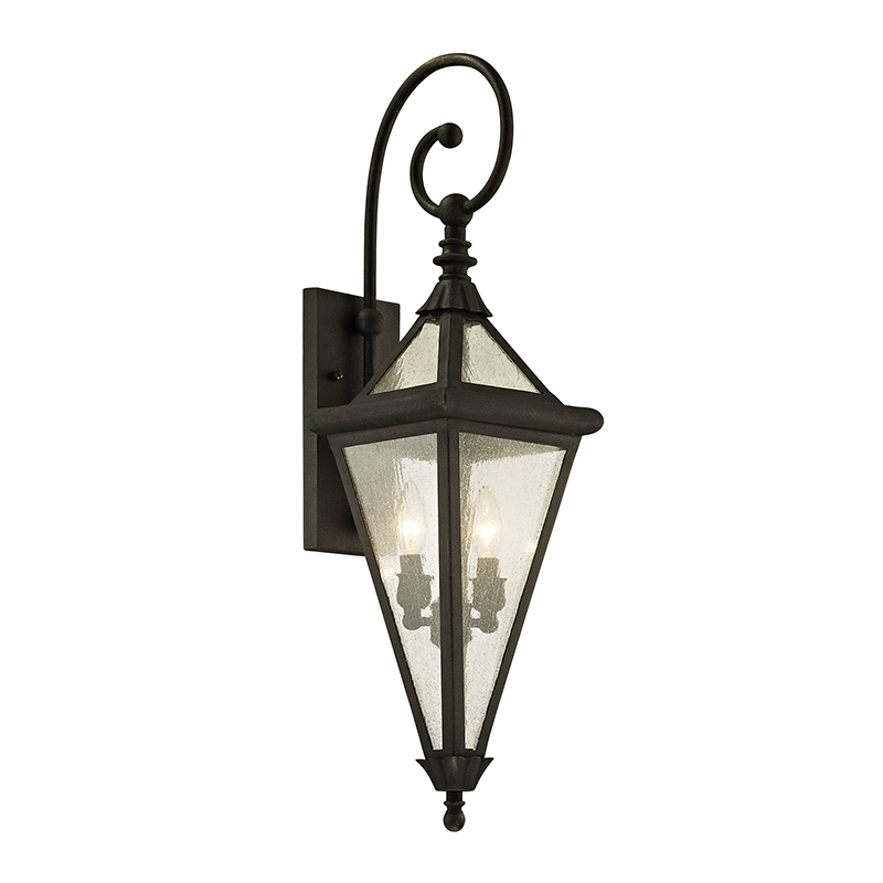 Troy Lighting Geneva Wall Sconce Wall Sconce Troy Lighting VINTAGE BRONZE 10.75x8.25x30.25 