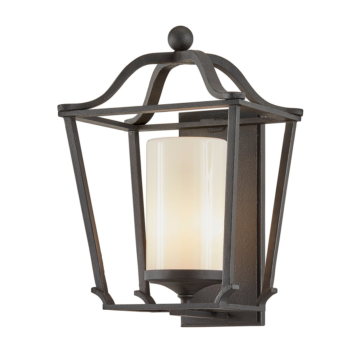 Troy Lighting Princeton Wall Sconce Wall Sconce Troy Lighting FRENCH IRON 12.75x12.75x19.5 