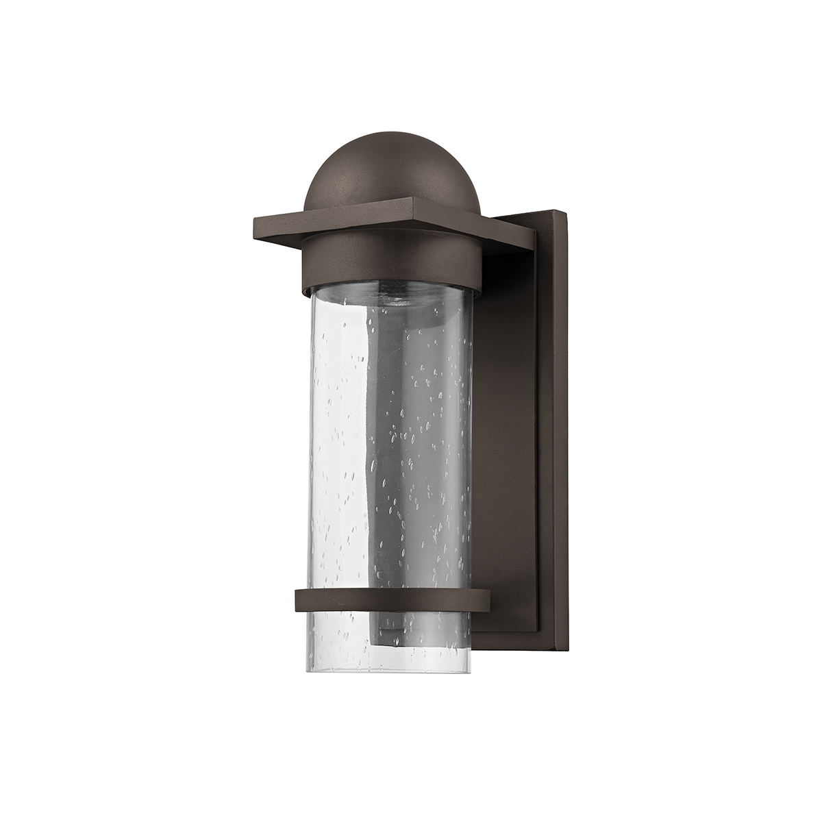 Troy Lighting Nero Wall Sconce Wall Sconce Troy Lighting TEXTURED BRONZE 5.25x5.25x12 