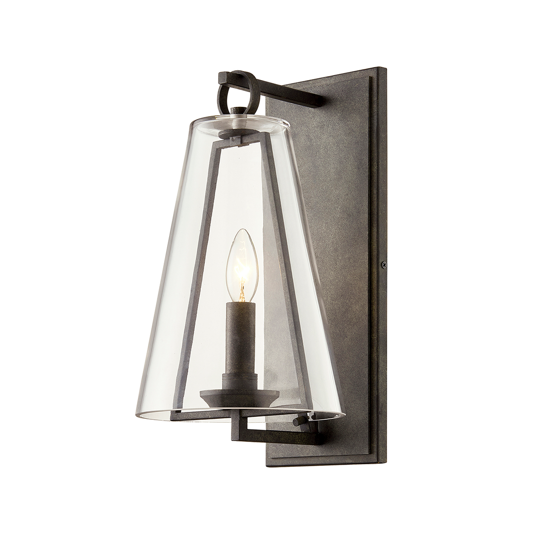 Troy Lighting Adamson Wall Sconce Wall Sconces Troy Lighting FRENCH IRON 8x8x15.5 