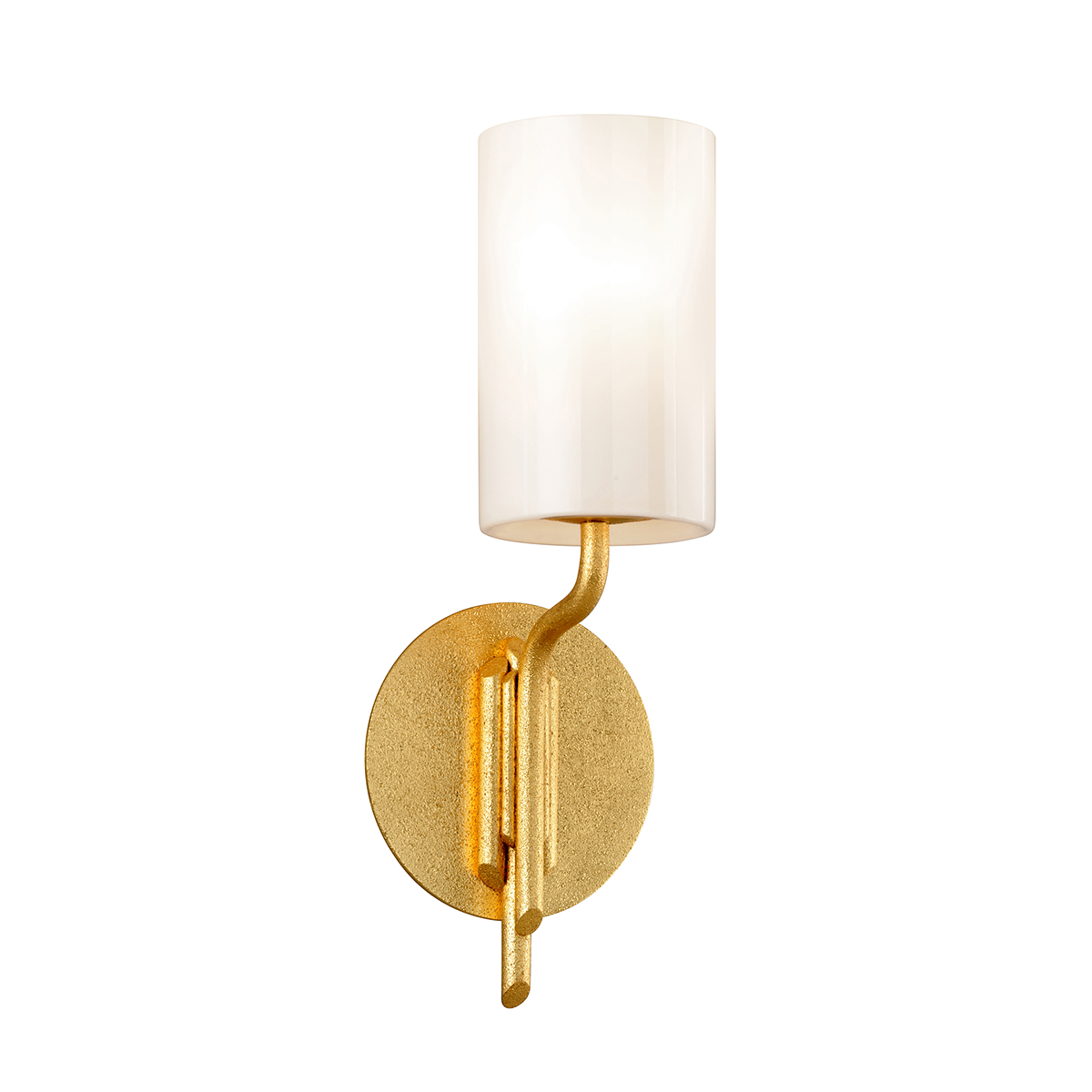 Troy Lighting Juniper Bath and Vanity Bath and Vanity Troy Lighting Gold Leaf 5.5x5.5x15 