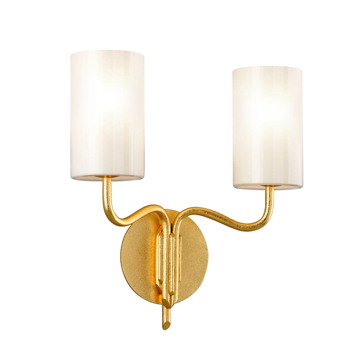 Troy Lighting Juniper Bath and Vanity Bath and Vanity Troy Lighting Gold Leaf 14x14x15 