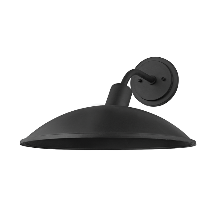 Troy Lighting Otis Wall Sconce Wall Sconces Troy Lighting TEXTURED BLACK 15.5x15.5x10.75 