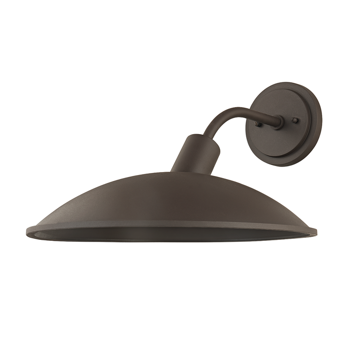 Troy Lighting Otis Wall Sconce Wall Sconces Troy Lighting TEXTURED BRONZE 15.5x15.5x10.75 