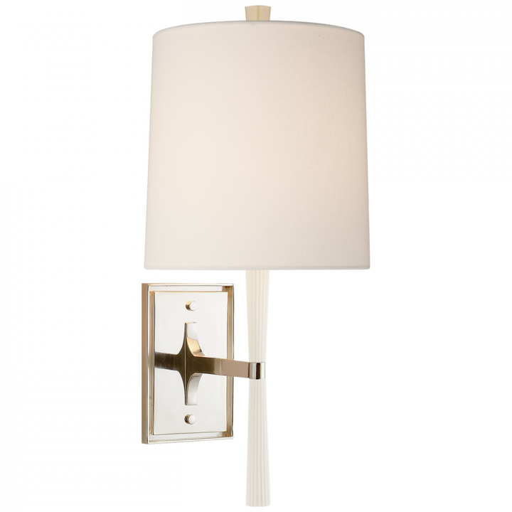 Visual Comfort & Co. Refined Rib Sconce Wall Sconces Visual Comfort & Co.   