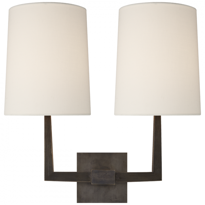 Visual Comfort & Co. Ojai Large Double Sconce Wall Sconces Visual Comfort & Co.   