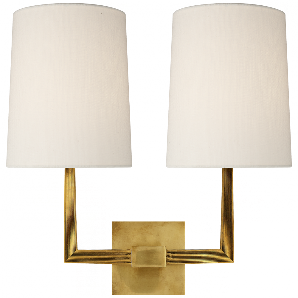 Visual Comfort & Co. Ojai Large Double Sconce Wall Lights Visual Comfort & Co.   