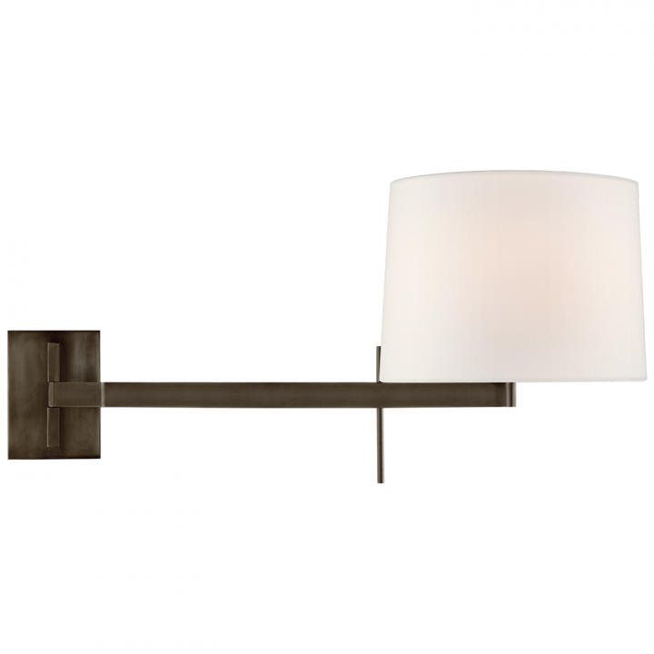 Visual Comfort & Co. Sweep Medium Left Articulating Sconce Wall Sconces Visual Comfort & Co.   