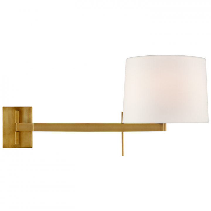 Visual Comfort & Co. Sweep Medium Left Articulating Sconce Wall Sconces Visual Comfort & Co.   