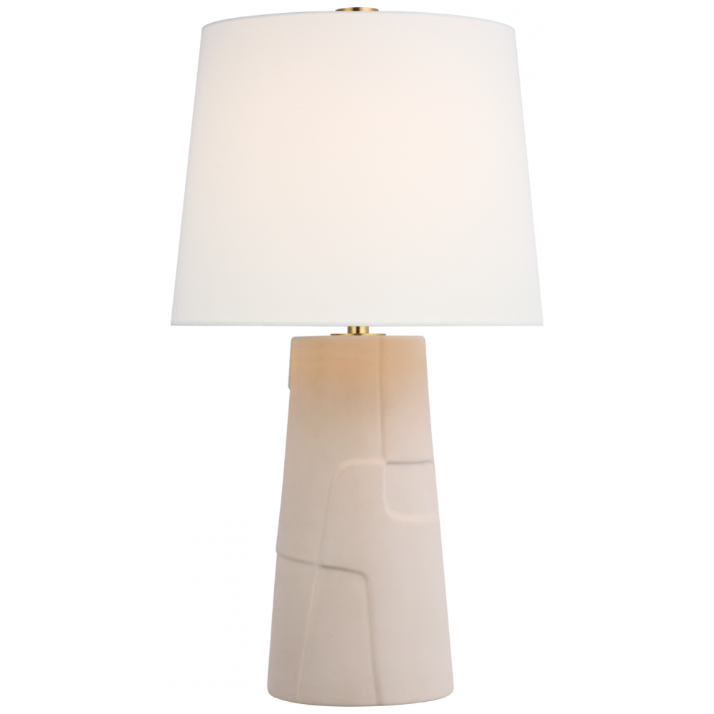 Visual Comfort & Co. Braque Medium Debossed Table Lamp Table Lamps Visual Comfort & Co.   