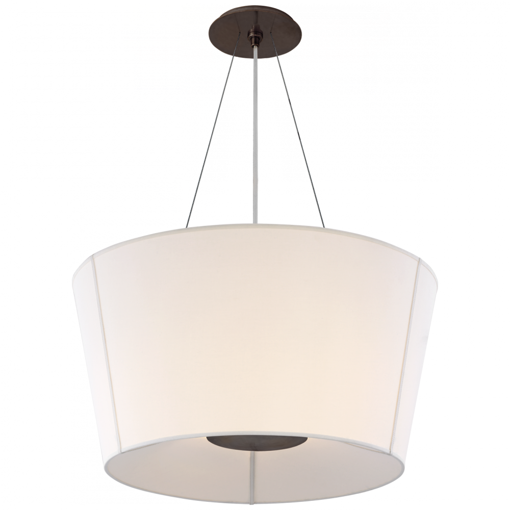 Visual Comfort & Co. Hoop Medium Ceiling Semi Flush Mounts Visual Comfort & Co.   