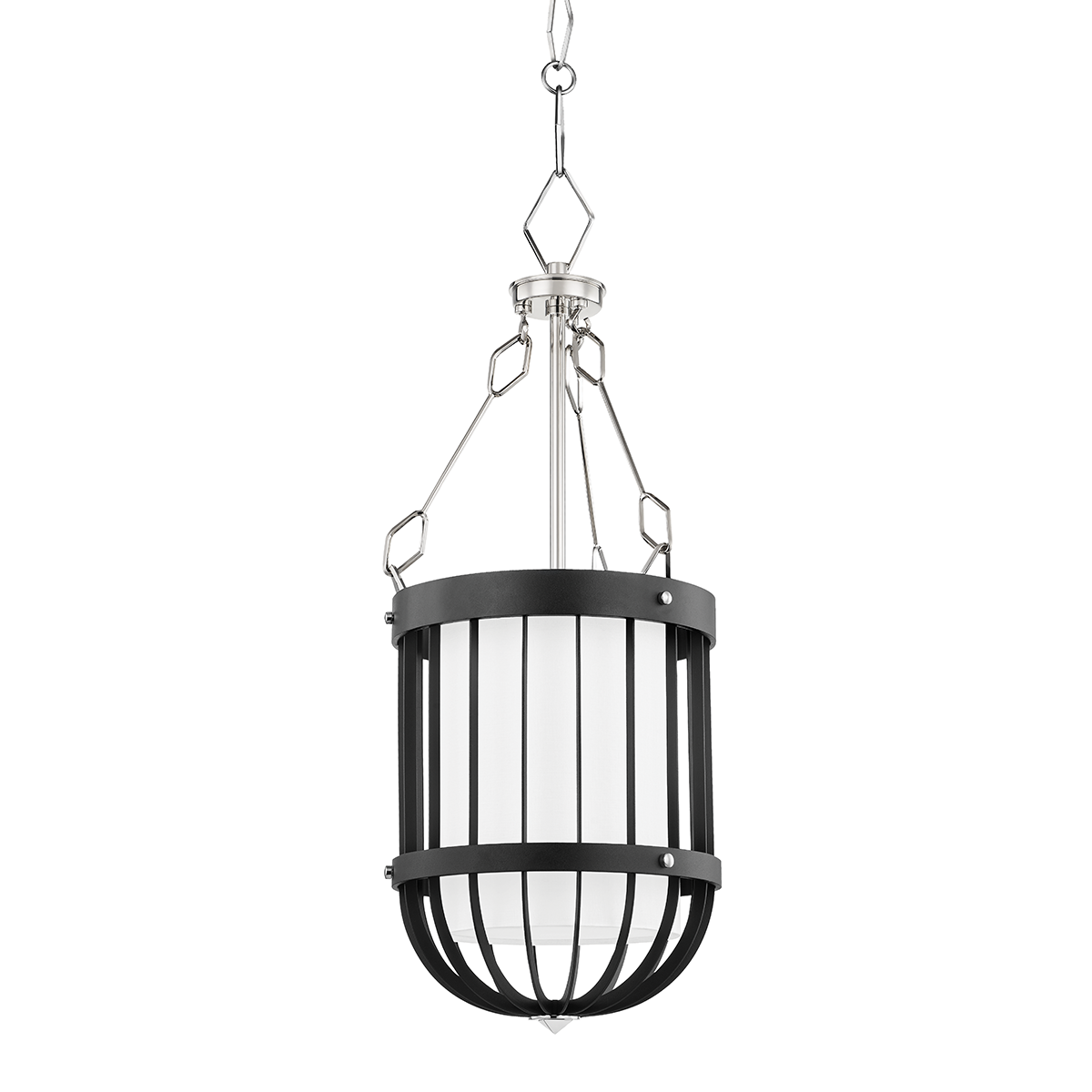 Hudson Valley Lighting Landon Pendant Pendant Hudson Valley Lighting Polished Nickel/black  