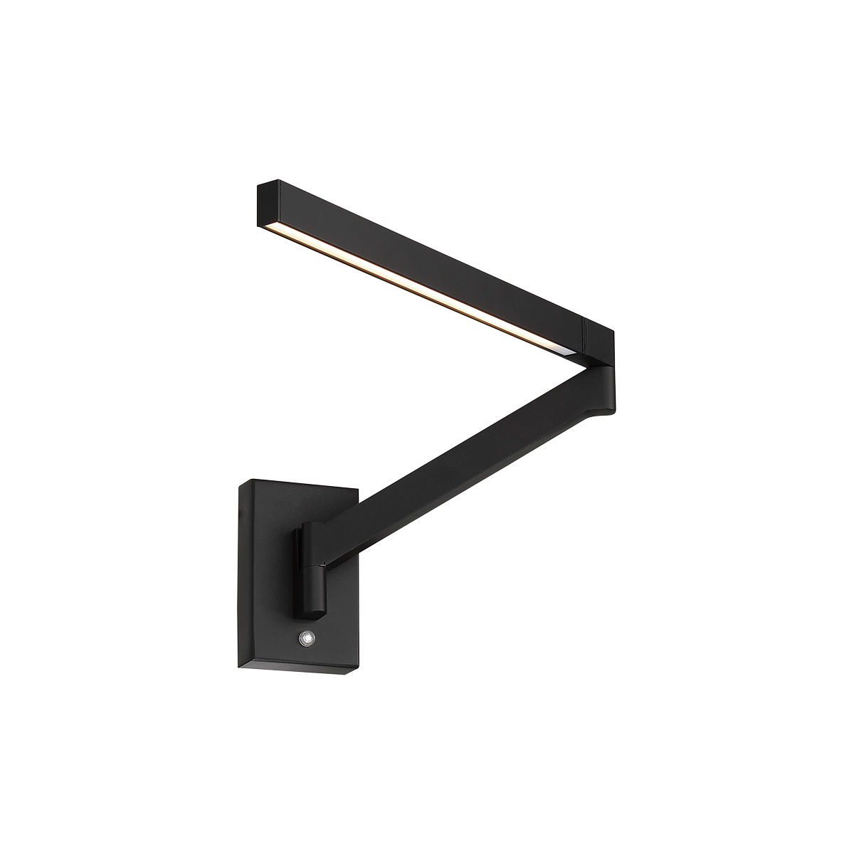 Modern Forms Beam Swing Arm Light Wall Light Fixtures Modern Forms Black 3x22.38x8.38 