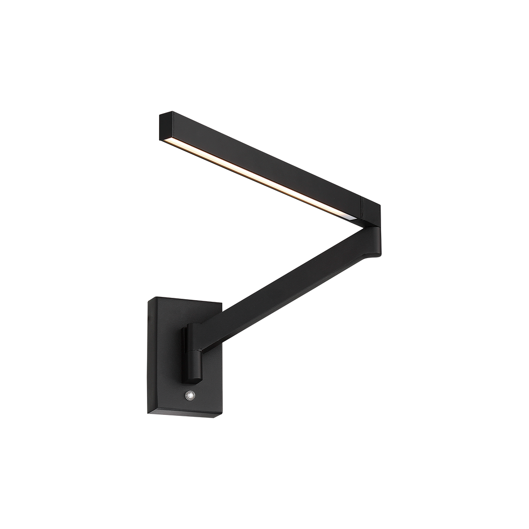 Modern Forms Beam Swing Arm Light Wall Sconces Modern Forms Black 3x22.38x8.38 