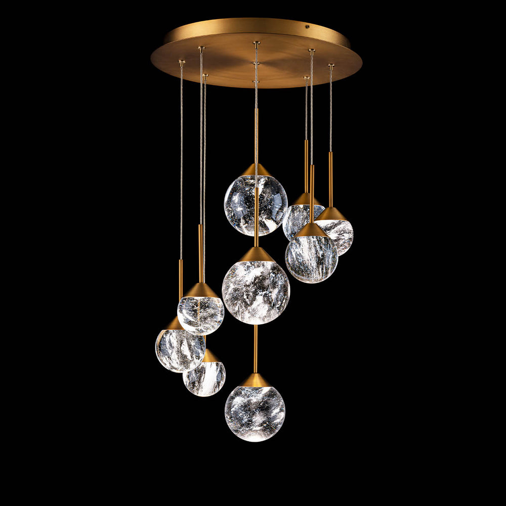 Schonbek Beyond Quest 9 Light Multi-Light Pendant