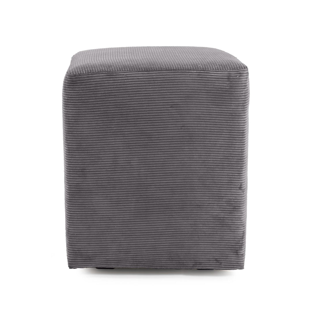 Howard Elliott Collection Universal Cube Cover, Pana Charcoal Benches Howard Elliott Collection   