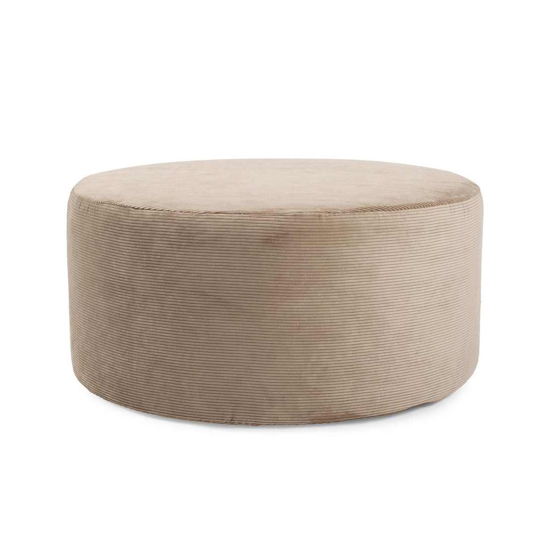 Howard Elliott Collection Universal Round Ottoman Pana Sand