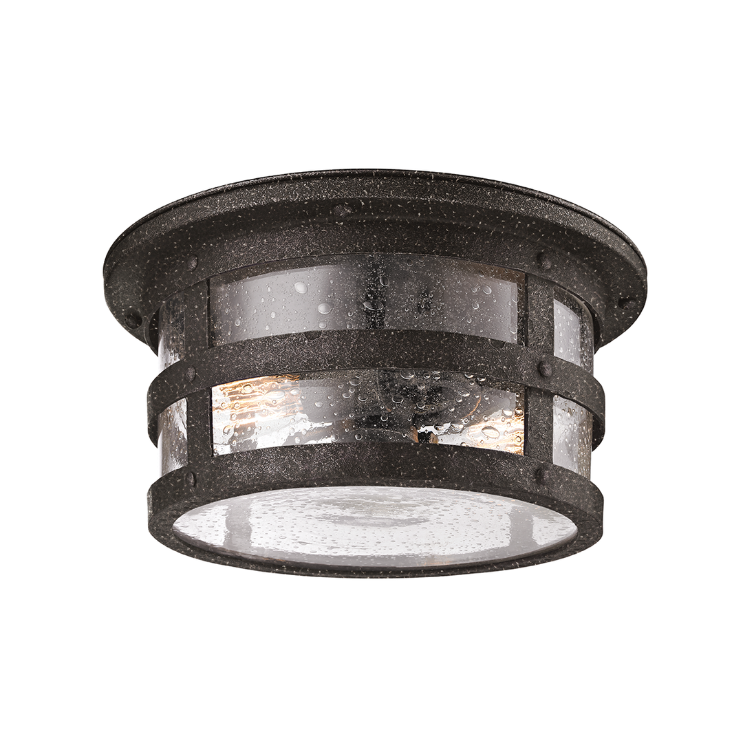 Troy Lighting Barbosa Flush Mount Ceiling Flush Mounts Troy Lighting AGED PEWTER 15x15x7.75 