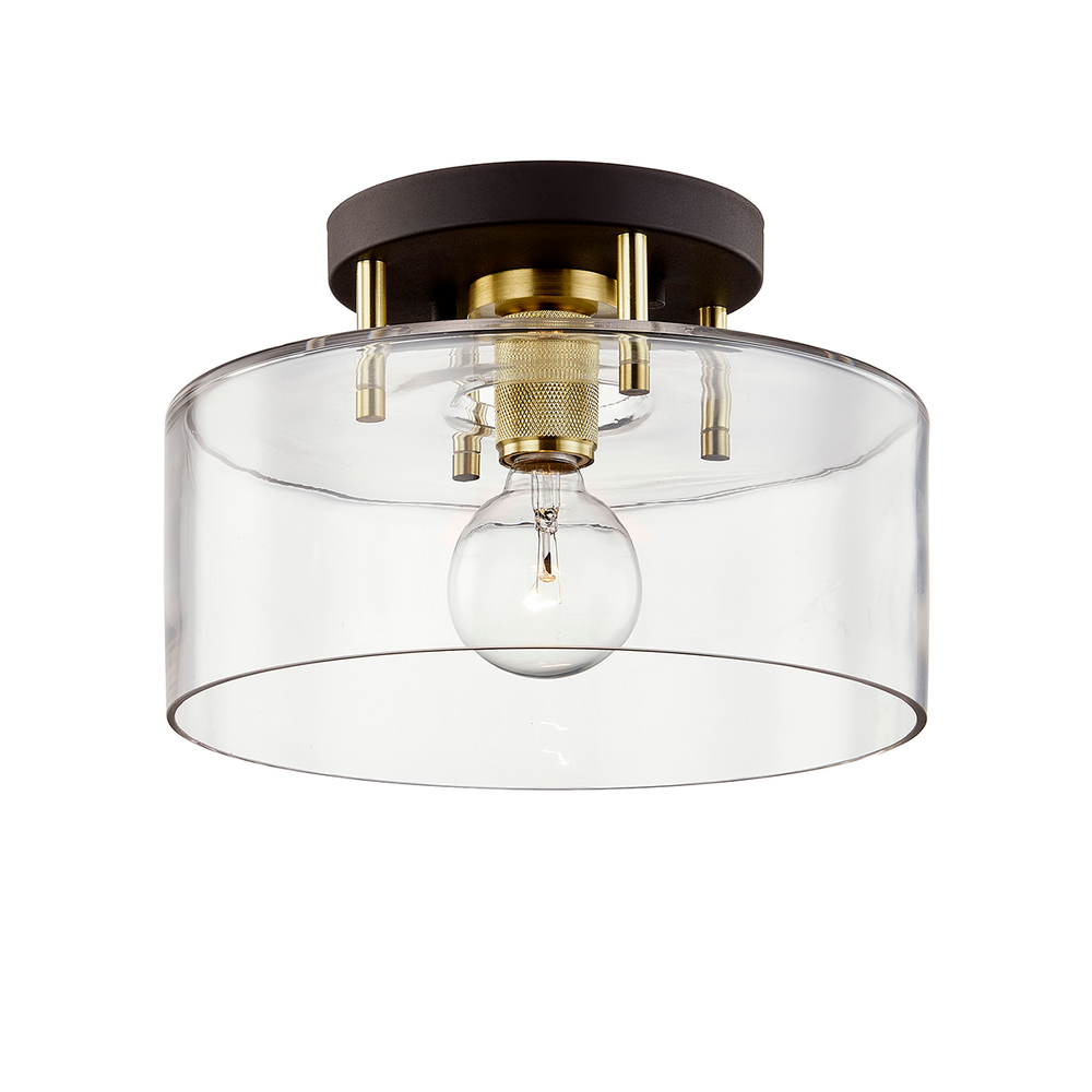 Troy Lighting Bergamot Station Semi Flush