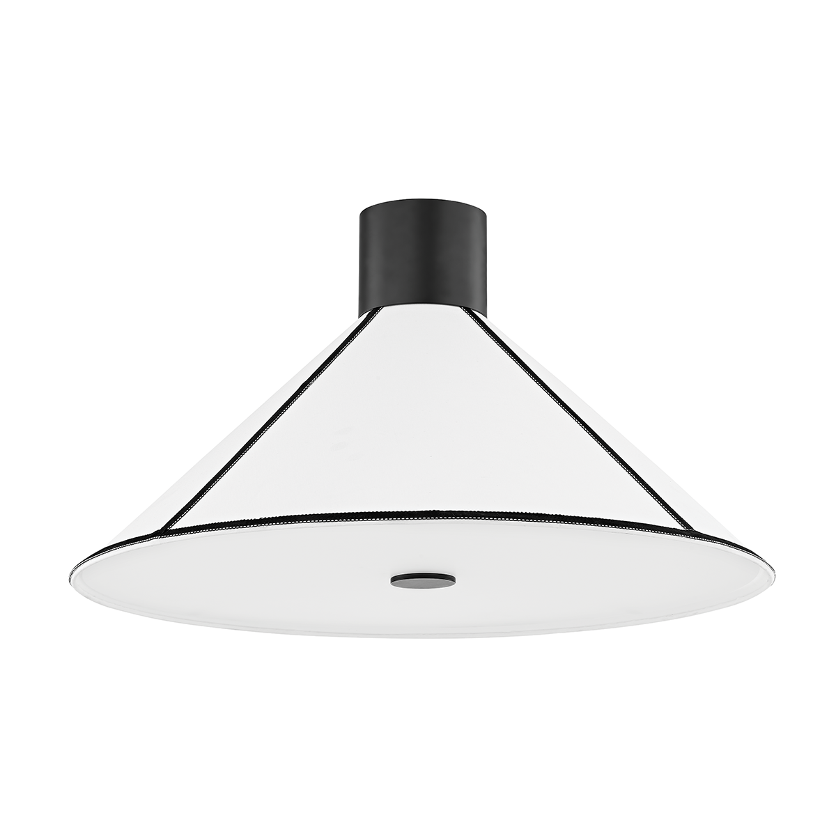 Troy Lighting Forrest Semi Flush Semi Flush Troy Lighting SOFT BLACK 25x25x14.25 