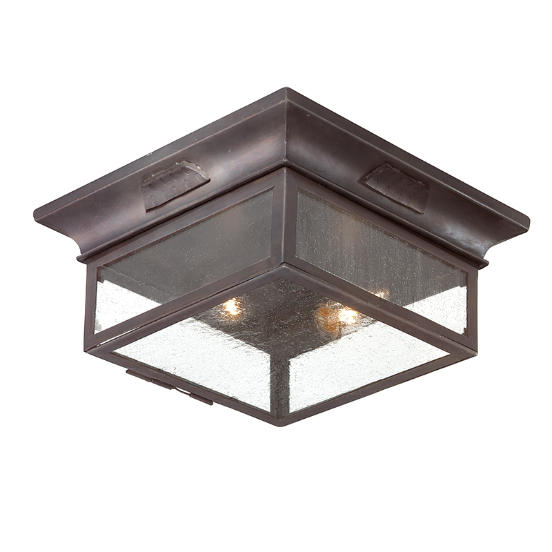 Troy Lighting Newton Flush Mount Flush Mount Troy Lighting SOFT OFF BLACK 12.75x12.75x12.75 