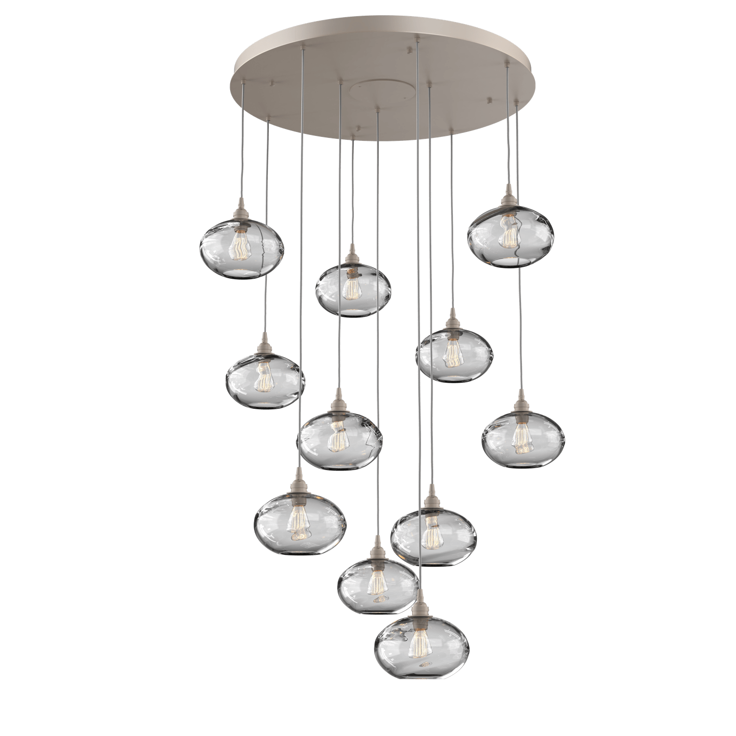 Hammerton Studio Coppa Round Multi-Pendant-11